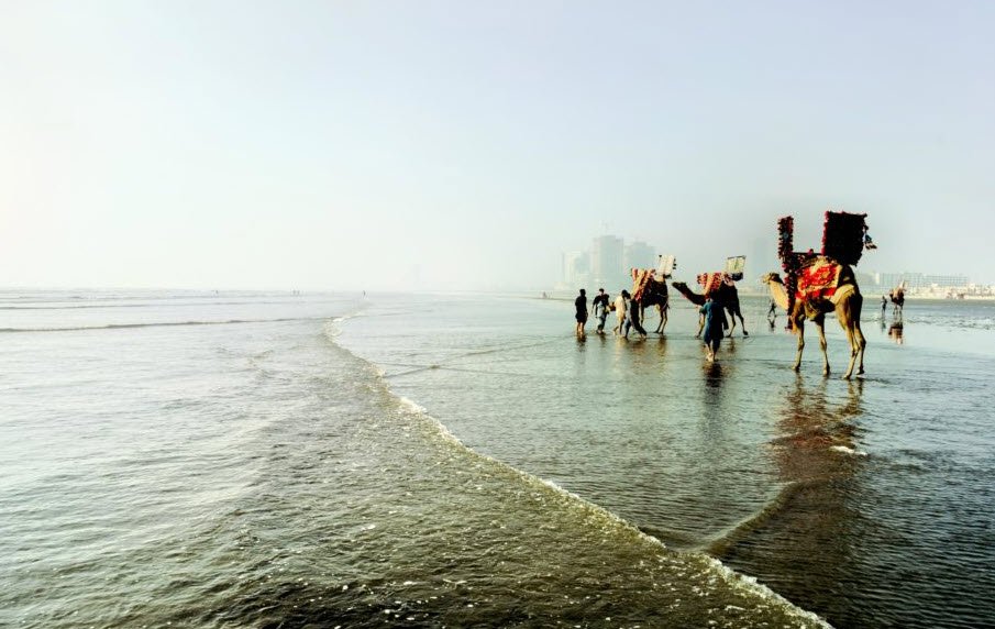 Clifton Beach, Karachi, Karachi, Pakistan